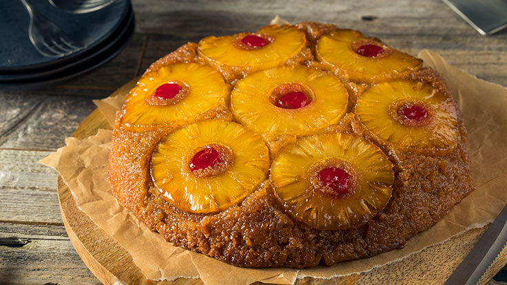 Harvey’s Pineapple Upside Down Cake