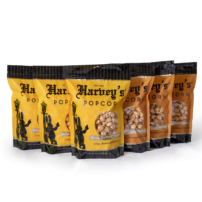 Harvey's Toffee Popcorn Mixed Pack