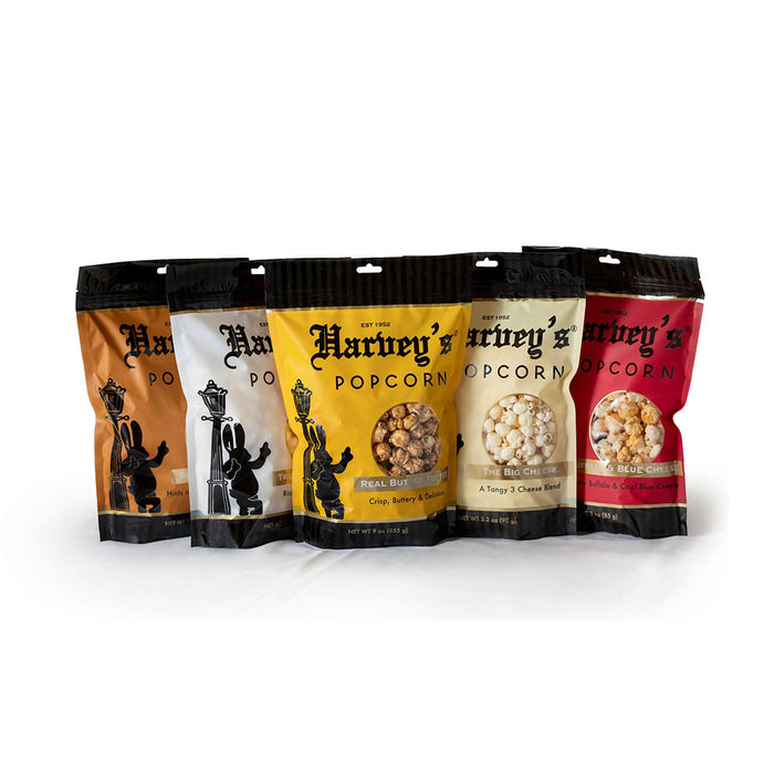 Harvey's Specialty Popcorn 5-Pack (Assortment #2)